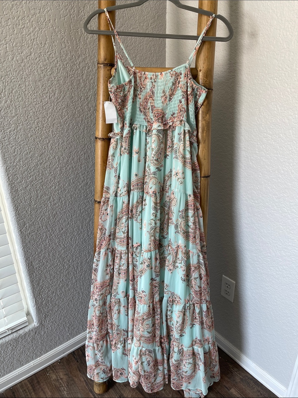 Privy Paisley Ruffled Tiered Maxi Dress🦋 - Picture 6 of 8